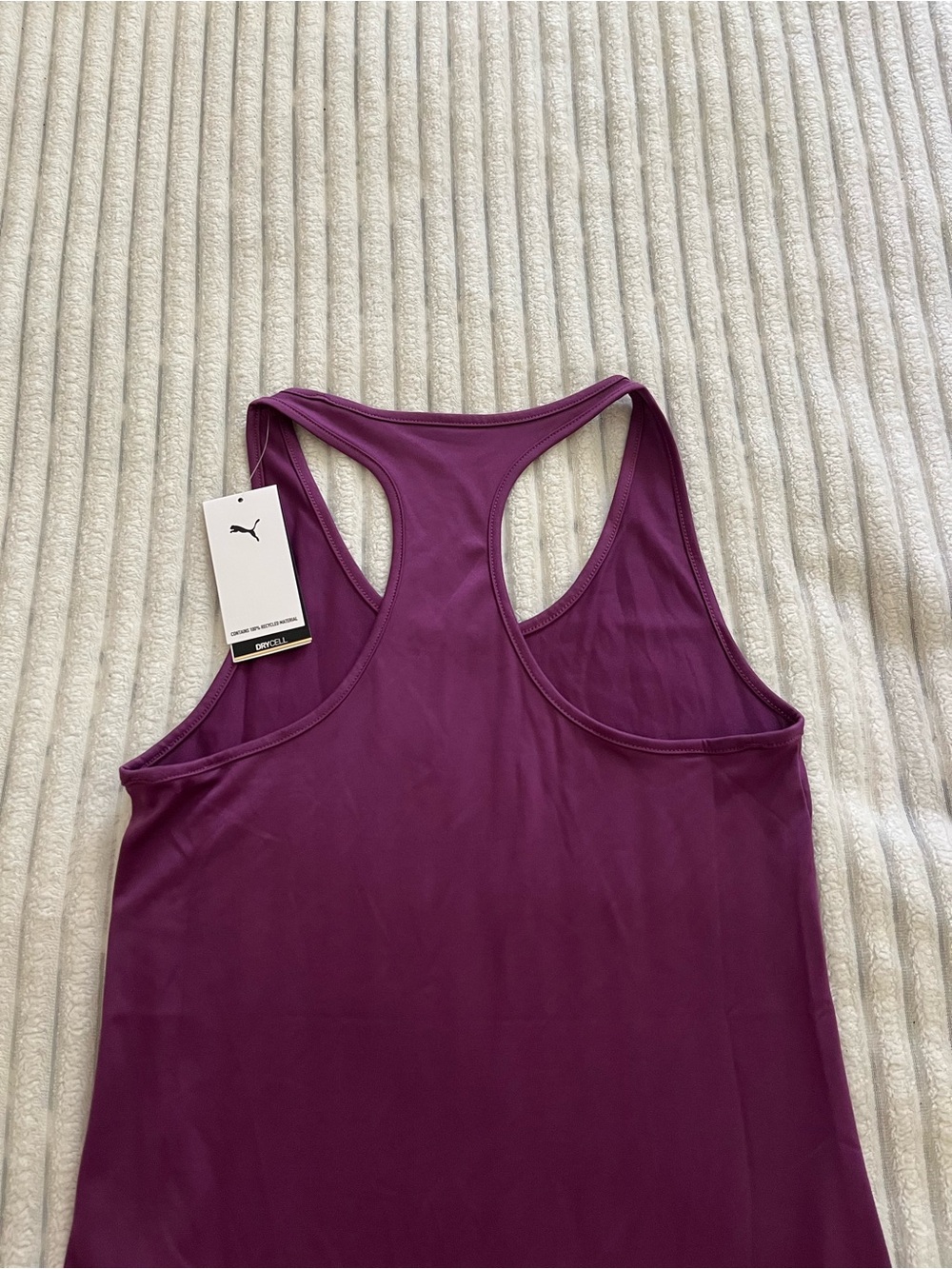 Puma Purple Racerback Tank - Picture 5 of 10